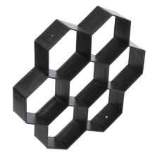 2X DIY Patio Walk Maker Stepping Stone Concrete Paver Mold Reusable Path Maker Mold Garden Paving Stone Molds 30*30cm