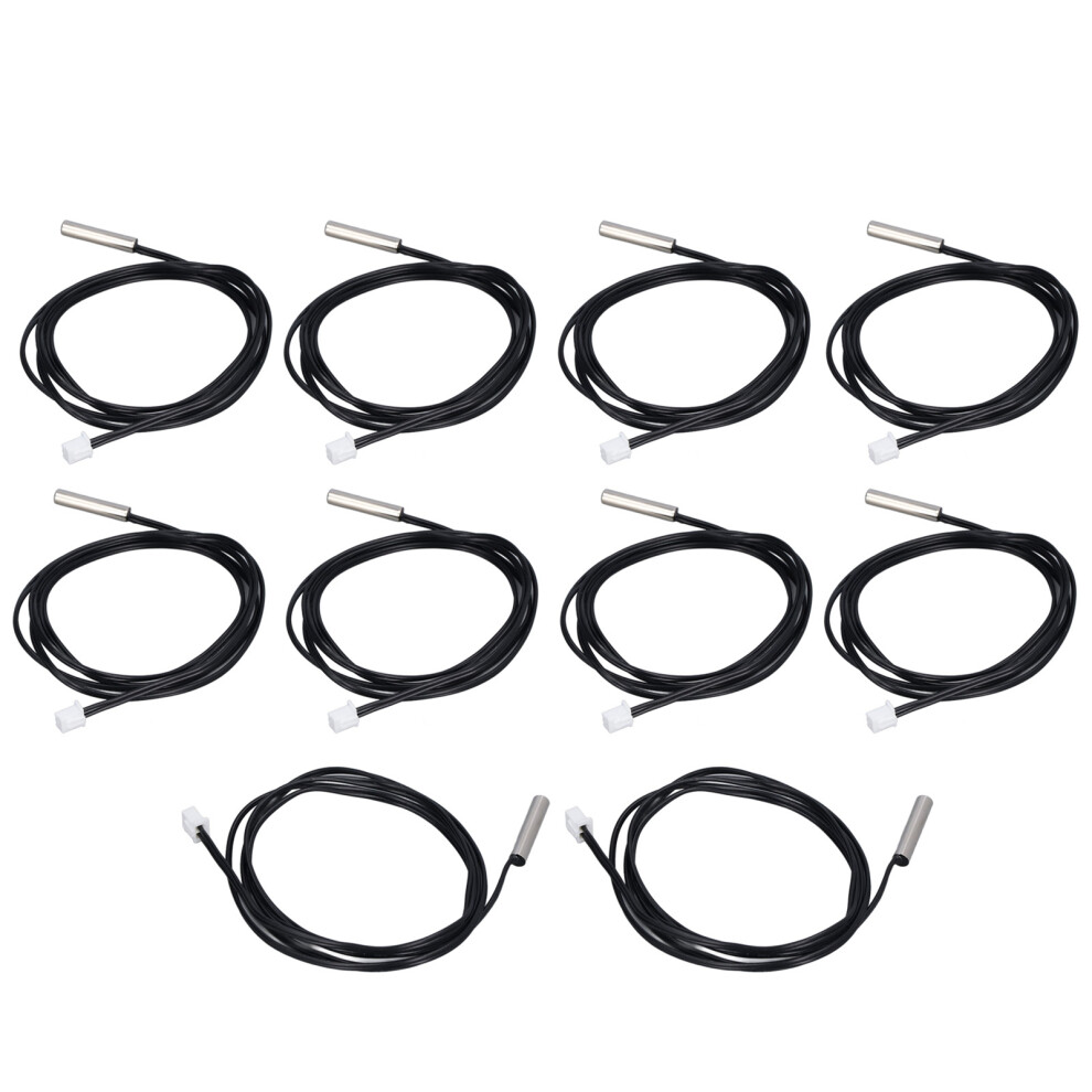 10Pcs Ntc Thermistor Sensor Probe 5X25mm 10K 3950K Resistance 9491390487051