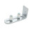 2X Floor Guide for Bottom Of Sliding Barn Doors Adjustable Wall Mount Stay Roller Guide  Bearings 8