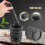 3set Granite Pattern Pestle Set Stone Herb Spice Grinder Solid Grinder Cooking Set 5