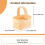 60Pcs Wood Chip  Baskets Manual Woven Baskets Ornaments Candy Storage Box 9