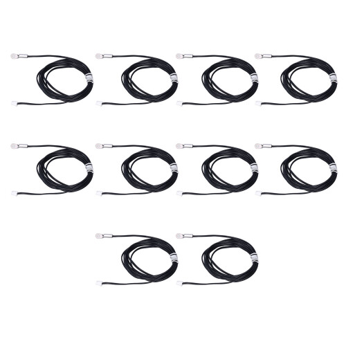 10x Thermistor NTC Fühler 2m Kabel 2