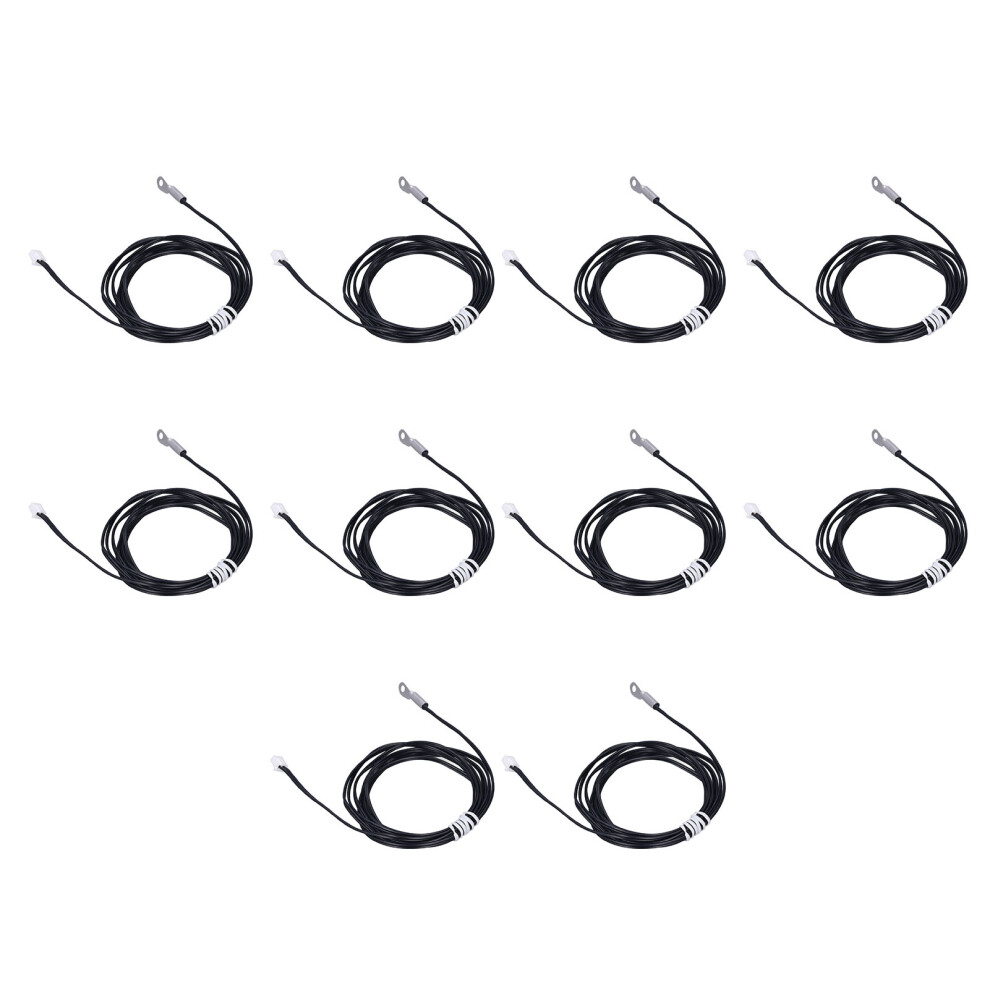 10Pcs Ntc Thermistor Temperature Sensor Probe 2M 10K B3435 5061390487180