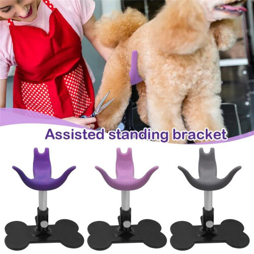 Dog Grooming Stool Auxiliary Standing Support Soft Safe and Harmless Adjustable Height Suitable for Small Dog A 1
