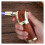 Jet Flame Lighter USB Rechargeable Windproof Torch with Adjustable Flame Control for Outdoor Use Black 2