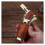 Jet Flame Lighter USB Rechargeable Windproof Torch with Adjustable Flame Control for Outdoor Use Black 4