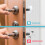10 Peças de Batente de Maçaneta de Porta e Parede para Casa, Conjunto de 2 Polegadas de Maçaneta de Porta de Borracha Transparente, Almofada de 5
