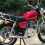 4x Red Motorcycle Battery Side Cover Frame Side Covers Panels for  GN125 GN 125 6