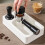 Three-Piece Storage Base Multifunctional Household Coffee Tamper Knocking Box Italian Powder Distributor White 7