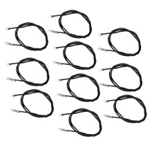 10pcs NTC Thermistor Sensors 50K 125 Cold Pressed Connectors 1m