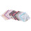 Fabric Patchwork  Cotton Material Batiks Mixed Squares Bundle, 10 x 10cm, 200-Pack 2
