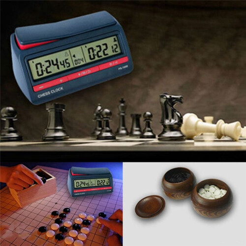 5X Advanced Chess Digital Timer Chess Clock Count  Down Board Game Clock 1