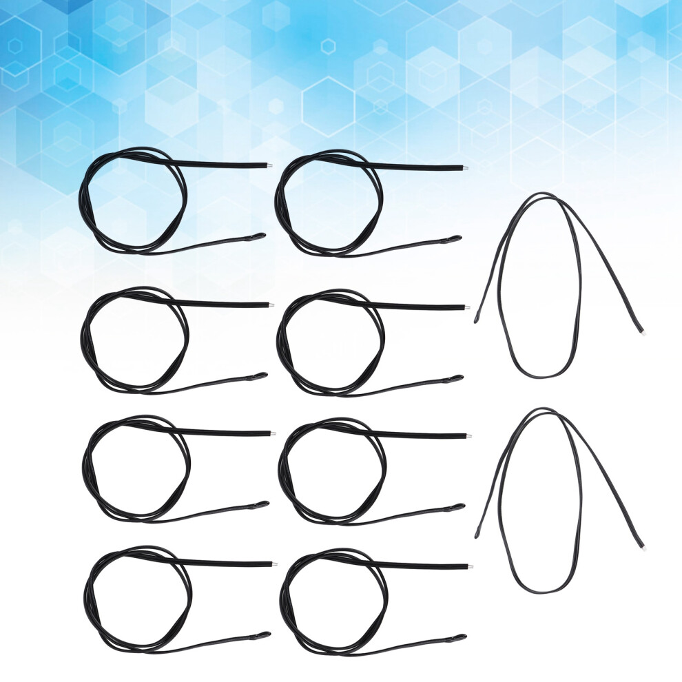 10Pcs Ntc Temperature Sensor 500Mm Pvc Epoxy Thermistor Probe 5K B3950 8471390487351