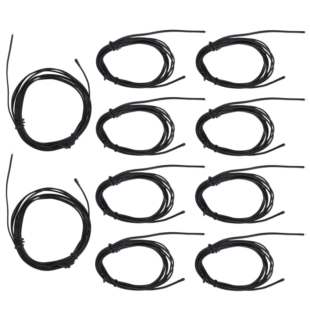 Ntc Thermistor Temperature Sensor Probe 10Pcs Drop Tip 20K B3950 Epoxy 2M 8731390487387
