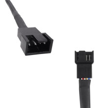 12 STÜCKE 4 Pin PWM Lüfter Verlängerung Strom Kabel Stecker Gehäuse Stecker Auf Buchse Verlängerung Kabel für 4 Pin / 3Pin Lüfter