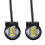 4 Pcs White LED Motorcycle Headlight Spotlight Driving Daytime Running Light Lamp 3