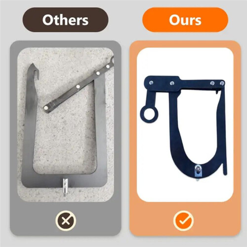High Altitude Rope Threading Device Plastic Multi-Purpose Mooring Rope Tightener & Dock Hook