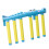 Reflex Training Game with Adjustable Speed Modes and GlowintheDark Sticks for Hand Eye Coordination (Blue) 1