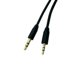 2X Hög Kvalitet 2,5 mm Hane Till 3,5 mm Hane Ljudadapterkabel Arbeta med Bil AUX Hane Till Hane för Rekordlinjen GPS-Navigering (1,5 M)