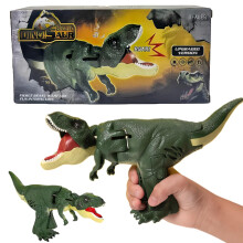 Interactive T Rex Dinosaur Toy for Kids with Realistic Chomping, Roaring Sounds and Moving Tail
