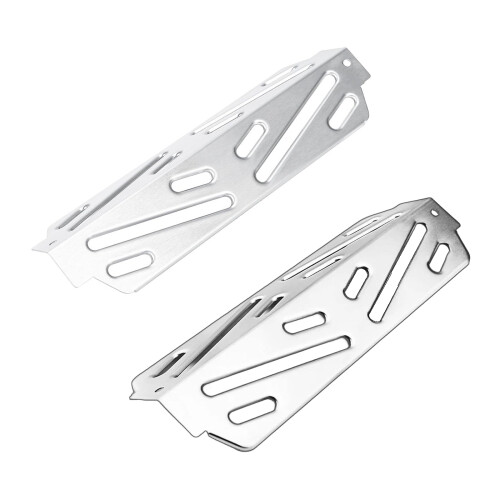 2 Stück Premium-Edelstahl-Grill-Wärmeabweiser, rostfreie-normal 1