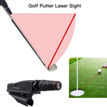 Tragbarer Putt-Ausrichtungshelfer zur Verbesserung der Golf-Zielgenauigkeit, ABS-Material