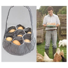 Egg Collection Basket for Chicken, Duck and Eggs for Housewife Farm Garden Storage Supplies A