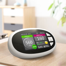 Neuer DM125C WIFI-Desktop-CO2-Qualitätsdetektor mit LCD-Display, Temperatur- und Feuchtigkeitssensor-Tester, Tuya WIFI-Verbindung