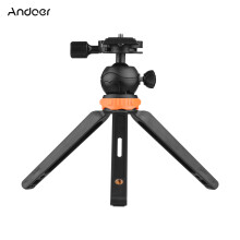 Mini Desktop Tripod Black 16cm/12cm Adjustable 1.2KG Load