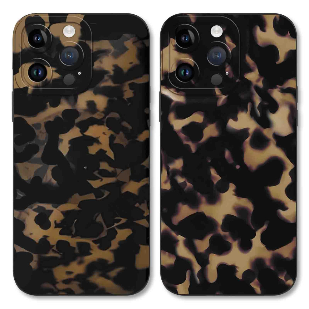 2 Pack Case For Iphone 16 Pro Tortoise Shell Leopard Print Cover With ShockâAbsorbing Protection And Wireless Charging Support 9330225960980