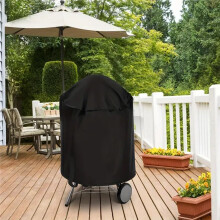 Wasserdichte Holzkohlegrill-Abdeckung, Grill-Regenschutz, - und Regenschutz, Grillabdeckung, Ideal zum Grillen und Kochen im Freien