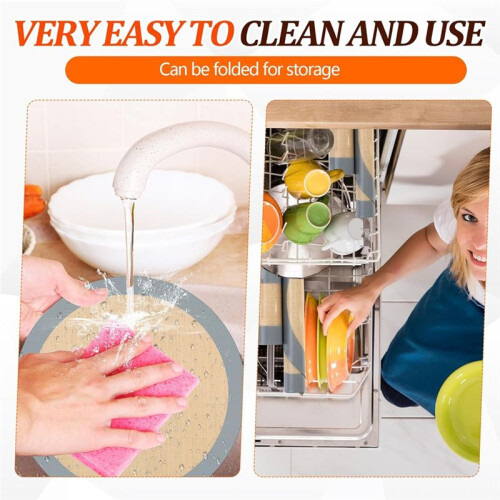 2sets Silicone Baking Mat for 9Inch Nonstick Springform Pan Protector, Prevent Cake From Sticking to Side and Bottom 2