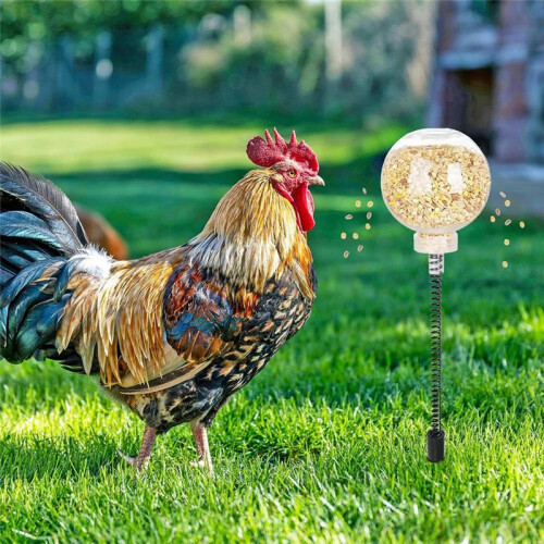 Chicken Toy, Interactive Slow Feed Release Toy for Your Flock, Chicken Slow Feeder Boredom Busting Fun 2Pcs 2