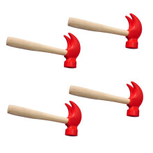 Wooden Hammer Mallet Set for DIY, Furniture Assembly, and HandEye Coordination Training