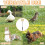 Chicken Toy, Interactive Slow Feed Release Toy for Your Flock, Chicken Slow Feeder Boredom Busting Fun 2Pcs 5