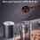 Electric Bean Grinder Automatic Power-Off USB Rechargeable Stainless Steel Portable External Adjustable Coffee Machine 1