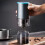 Electric Bean Grinder Automatic Power-Off USB Rechargeable Stainless Steel Portable External Adjustable Coffee Machine 8