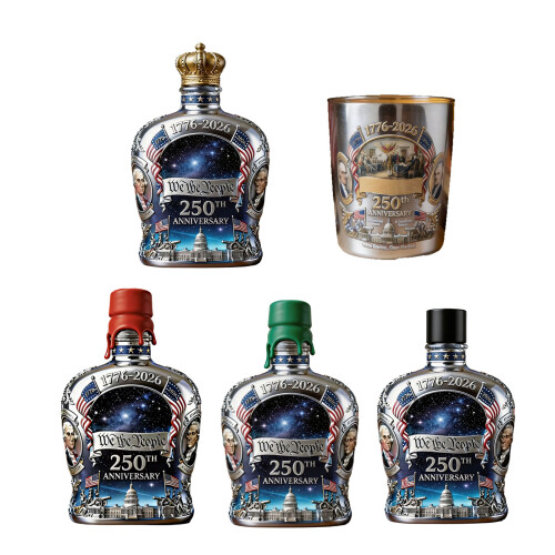 Luxurious 250 Year Celebration Whiskeys In-black cover 1