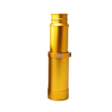 Pirate Telescope 10x50 Collapsible Brass Monocular for Clear Distant Viewing and Outdoor Adventure