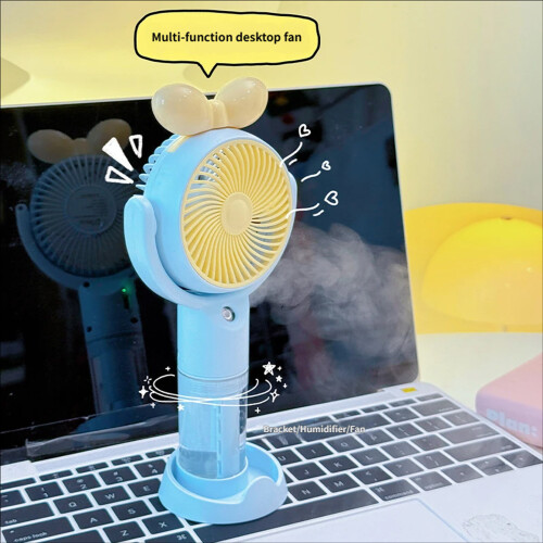 Tragbarer Handventilator, 500 mAh,-Aprikosenfliege 1