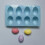 8 Cavity Eggs Shape Silicone Chocolate Molds Baking-Red 5
