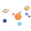 Solar System Model 9pcs Planet Set with Clear Visualization for Classroom and Homeschool Astronomy 2