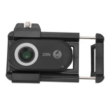 200x Phone Microscope with LED Light, Universal ClipOn Smartphone Magnifier for Kids and Adults