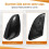 Rearview Side Mirror Cover Caps Shell Replacement for    MK5 5 6R 6C 2009-2017 Carbon Fiber Pattern 4