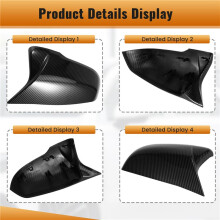 Car Side Door Rview Side Mirror Cover for Z4 G29 F44 Active F40 X1 F48 F49 F39 X2 2series F45 F46,B