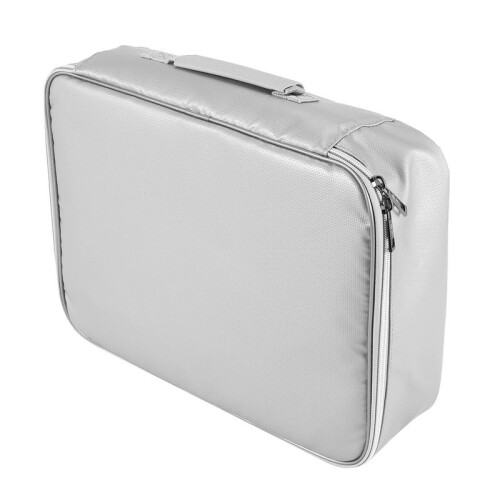 2X Fireproof Document Storage Bag,IPX4 Waterproof Document Storage Bag, Zipper Closure Safety Accessories 2