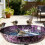 Artistic Iron Bird Bath Featuring Spacious Bowl Perfect For 7