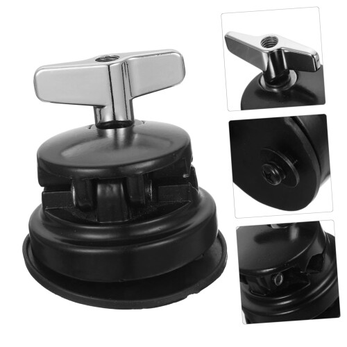 Drum Clamp for Floor Tom Leg Mount, Durable Plated Replacement Holder, Secure Stable Hardware 2