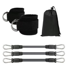 Ankle Straps for Cable Machine, Adjustable Padded Ankle Resistance Bands Wrist Cuffs for Glute Kickbacks, Leg Training
