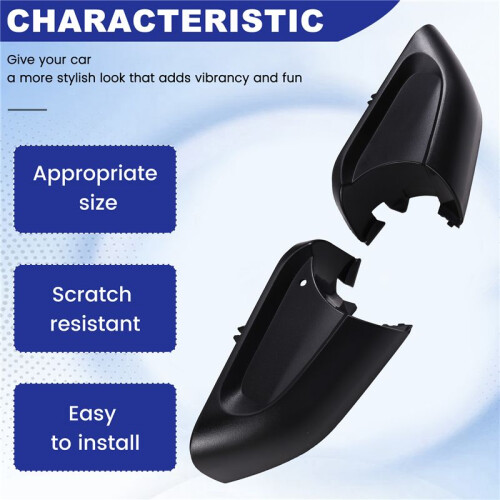 Auto Left Right Side Mirror Bottom Lower Cover for   4  Sport 2010- 2013 Freelander 2,B 2